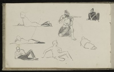 「ウォータールーの夜明け」の可能な研究、1893 作： Lady Butler